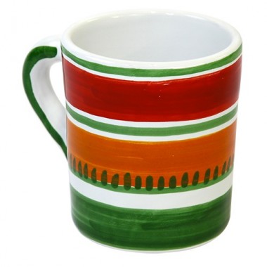 Tazza Mug Ceramiche De Simone decorata a mano Ischia Tazza Mug Ceramiche De Simone decorata a mano Ischia